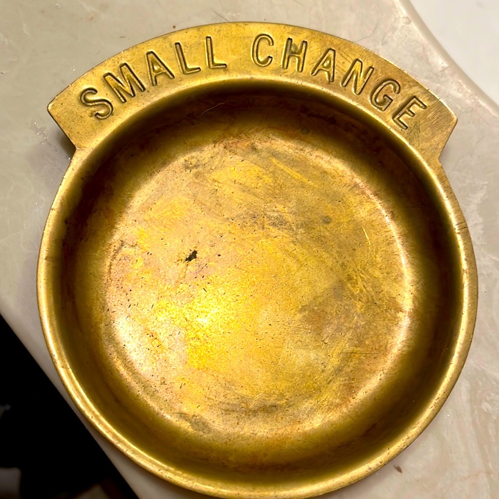 COPY - Vintage Brass dish